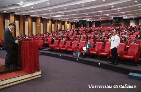 Mahasiswa Unhan Terima Kuliah Umum dari Prof. Moon Jangnyeol Executive Lecture Korea National Defense University (KNDU)