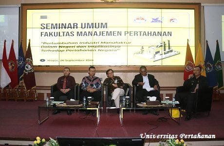 Fakultas Manajemen Pertahanan Unhan Gelar Seminar Umum