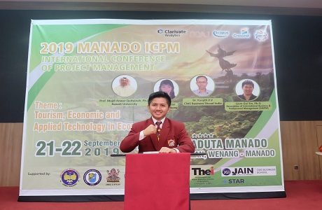 Mahasiswa Unhan paparkan Bahaya Radikalisme Dan Cyberterrorism Pada International Conference Of Project Management 2019