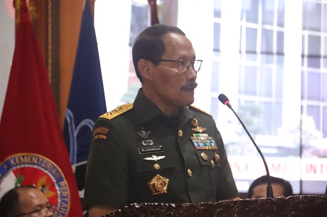 Rektor Unhan Pimpin Upacara Penutupan Pendidikan Pascasarjana Magister Ilmu Pertahanan Periode II TA.2019