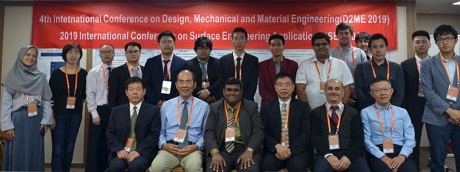 Mahasiswa Unhan Mengikuti 4th International Conference on Design, Mechanical and Material Engineering (D2ME 2019)