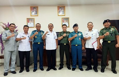 Tim Fakultas Strategi Pertahanan Berkunjung Ke Sulawesi Utara