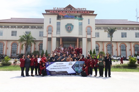 Mahasiswa Fakultas Manajemen Pertahanan Laksanakan Study Visit ke Kabupaten Penajam Paser Utara