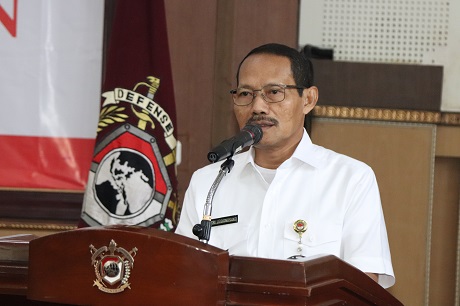 Rektor Unhan : Melalui Peningkatan Penelitian yang Inovatif diera Industri 4.0 menuju World Class Defence University