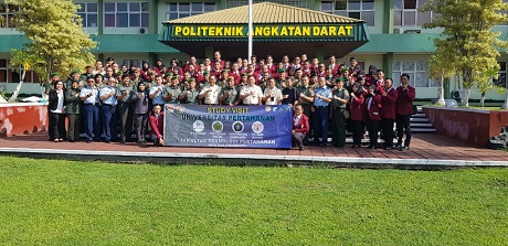 Mahasiswa Fakultas Teknologi Pertahanan Study Visit ke Poltekad dan Pusdik Arhanud Malang