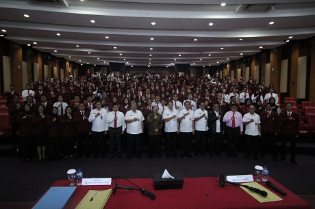 Civitas Akademika Unhan Terima Kuliah Umum dari Ketua Ombusman  Tentang Tantangan Global Megatren 2045