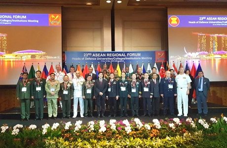 Unhan hadiri acara 23rd ASEAN Regional Forum  Heads of Defence Universities/Colleges/Institutions Meeting (23rd ARF HDUCIM)