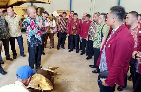Mahasiswa FSP Unhan Study Visit ke PT IKI Bitung Sulawesi Utara