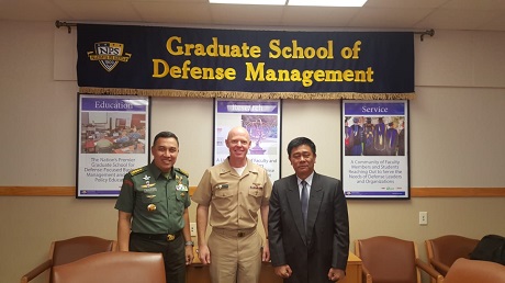 Unhan Laksanakan Benchmarking ke Naval Postgraduate School (NPS) Monterey USA