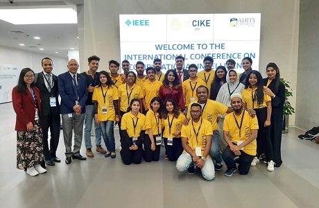 Mahasiswa FTP Unhan Ikuti IEEE International Conference on Computational Intelligence and Knowledge Economy (ICCIKE 2019) di Dubai Arab