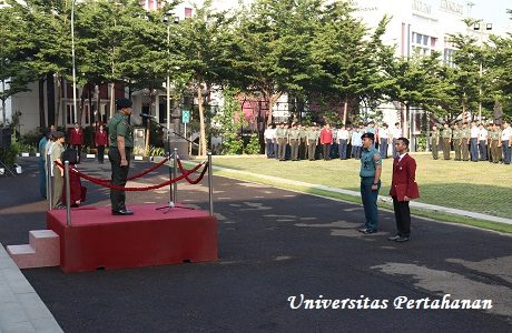 Unhan Selenggarakan Upacara Bendera 17-an rutin bulanan