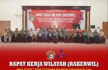 Unhan Gelar Rakerwil Forum Warek  I Bidang Akademik Badan Kerjasama PTN Wilayah Barat Periode TA.2020