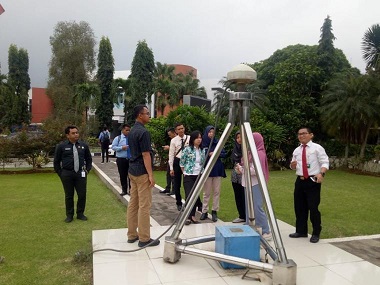 Mahasiswa Fakultas Keamanan Nasional Kunjungi Badan Informasi Geospasial Indonesia