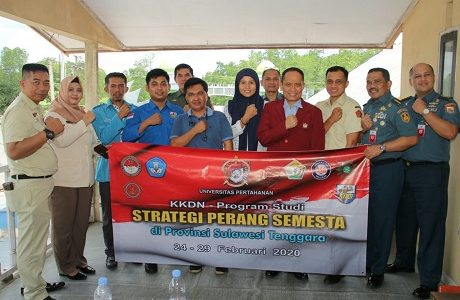 Fakultas Strategi Pertahanan Unhan Laksanakan KKDN di Kendari-Sulawesi Tenggara