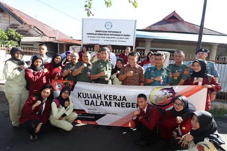 Fakultas Manajemen Pertahanan Unhan Melakukan Riset Ke Kanwil Kemhan, Dinas Kelautan dan Perikanan Sulut serta  RPH