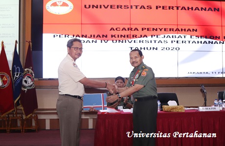 Universitas Pertahanan Gelar Rakernis TA. 2020