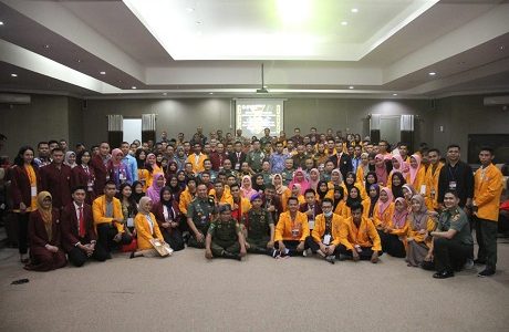 KKDN Mahasiswa Fakultas Strategi Pertahanan Unhan Laksanakan Seminar Bela Negara