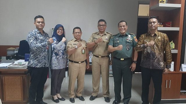 Mahasiswa Fakultas Strategi Pertahanan Unhan Melaksanakan KKDN di BAPPEDA Pemprov. Sulawesi Tenggara