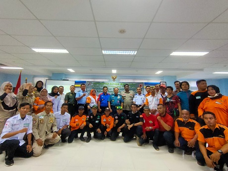 Bersama BPBD Balikpapan, Manajemen Bencana UNHAN Inisiasi Pelatihan Manajemen Bencana Kepada Para Relawan Bencana Kota Balikpapan