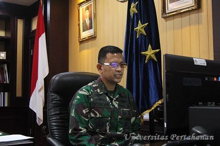 Rektor Unhan berikan Kuliah melalui Video Conference untuk Mahasiswa FISIP Universitas Indonesia