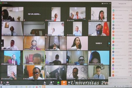 Webinar Hasil KKDN Fakultas Strategi Pertahanan (FSP) Unhan, “Membangun Strategi Pertahanan Negara di Wilayah Provinsi Sulawesi Tenggara”