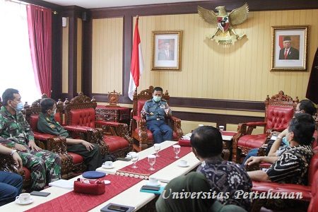 Rektor Unhan Terima Kunjungan Tim Dokter Kemhan/TNI