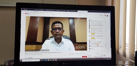 Rektor Unhan, Guru Besar Unhan serta Dosen Unhan Menjadi Narasumber Webinar Aplikasi SSM-Based AR Pada Riset Kemaritiman / Militer dalam Penulisan Buku dan Jurnal