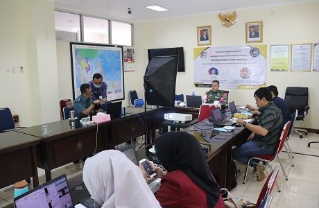 Mahasiswa FMP Unhan KKLN Online dengan Universitas Pertahanan Nasional Malaysia (UPNM)