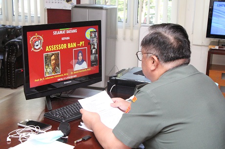 FSP Unhan Laksanakan Akreditasi Prodi Strategi Pertahanan Laut (SPL)