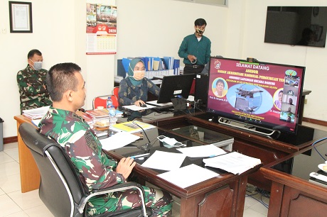 Unhan Menerima Asessment Lapangan dari BAN PT untuk Akreditasi Prodi Strategi Pertahanan Udara Secara Daring