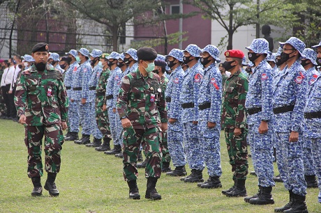 Kegiatan Tutup Pendidikan Dasar Bela Negara S2 dan S3 Unhan