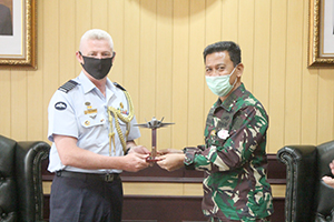 Kunjungan Tamu Acting Australian Defence Attache