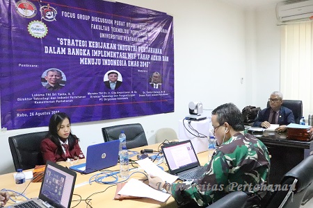 Focus Group Discussion FTP Pusat Studi Industri Pertahanan Unhan