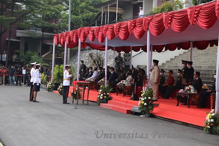 Menhan RI membuka Pendidikan Mahasiswa Baru Program Sarjana (S1), Magister (S2) dan Doktoral (S3) Unhan