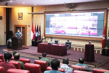 Menhan RI Prabowo Subianto Berikan Kuliah Umum kepada Kadet Mahasiswa S1 Unhan