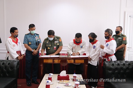 Unhan Laksanakan MoU dan Perjanjian Kerja Sama (PKS) dengan Perguruan Pencak Silat (PPS) Beladiri Merpati Putih