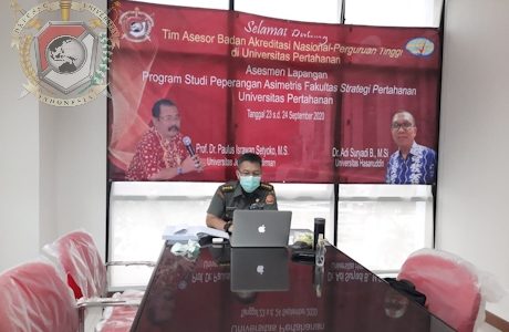 Unhan Melaksanakan Asesmen Lapangan Tim BAN- PT Hari ke 2 untuk Prodi Peperangan Asimetris Fakultas Strategi Pertahanan Unhan