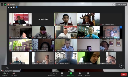 FSP Unhan Laksanakan Webinar Hasil KKLN bertajuk “Re-Mapping Asia-Pacific: Defense Challenges and Oportunities for Indonesia”