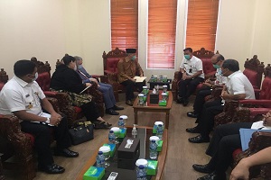 Rektor Unhan Menerima Dubes Afganistan untuk RI dan Dubes RI untuk Afganistan