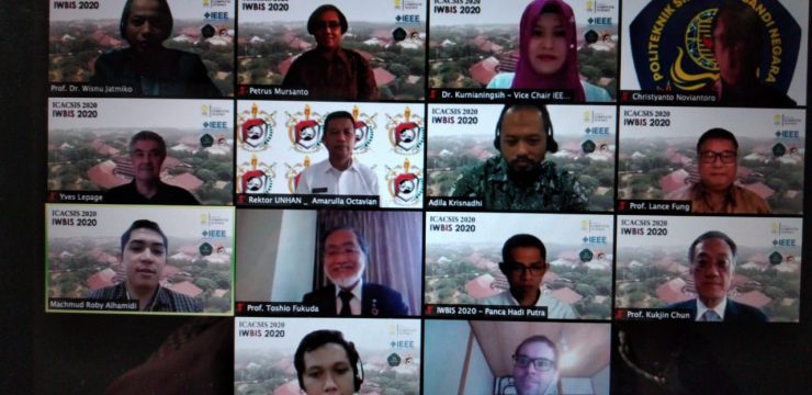 Rektor Unhan Sebagai Pembicara pada Konferensi Internasional ICACSIS dan IWBIS