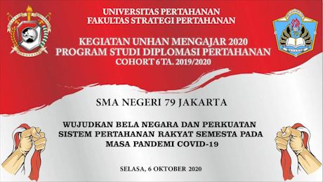 Unhan mengajar : Implementasi Nilai-nilai Bela Negara untuk Generasi Muda