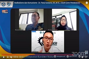 Dosen Unhan Sebagai Narasumber Pada Seminar Penguatan Karakter Bela negara Dalam Pengenalan Kehidupan Kampus Bagi Mahasiswa Baru (PKKMB) – Politeknik, Perkapalan Negeri Surabaya