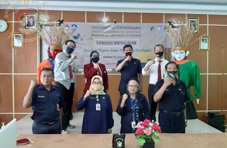 Fakultas Keamanan Nasional, Prodi Damai dan Resolusi Konflik menyelenggarakan Unhan Mengajar di SMAN 15 Jakarta