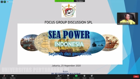 Focus Group Discussion Prodi Strategi Pertahanan Laut Unhan Bahas Perkembangan Sea Power