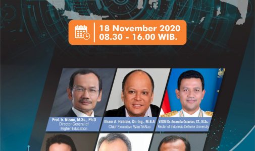 Rektor Unhan Menjadi Pembicara Seminar Omni Sci Indonesia Summit 2020 “Big Data, AI & Data Analytics”