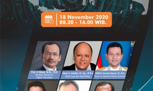 Rektor Unhan Menjadi Pembicara Seminar Omni Sci Indonesia Summit 2020 “Big Data, AI & Data Analytics”