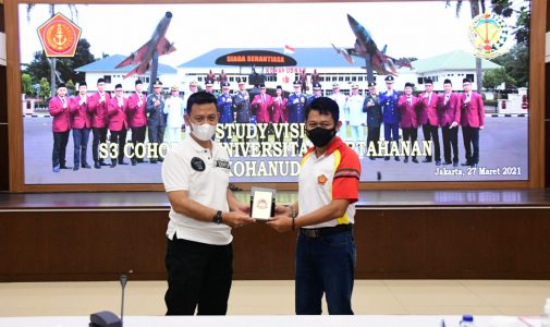 Mahasiswa S3 Program Doktoral Ilmu Pertahanan Unhan RI Study Visit ke Kohanudnas