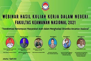 FKN Unhan RI Laksanakan Webinar Hasil KKDN 2021