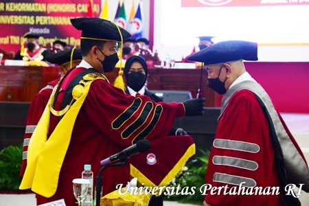 Unhan RI Gelar Sidang Senat Terbuka Penganugerahan Gelar Doktor Kehormatan (Honoris Causa) Kepada Jenderal (Purn) TNI Ryamizard Ryacudu