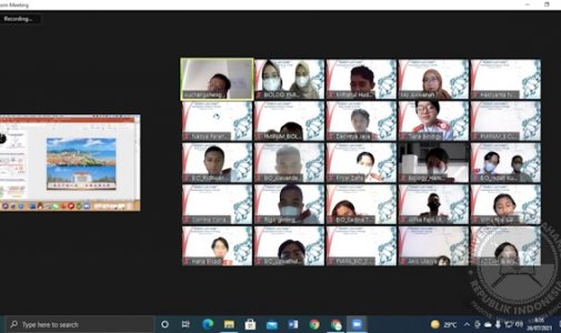 Prodi Biologi, FMIPA Militer UNHAN RI gelar kuliah online bahas perkembangan ‘novel antibiotics’ dan aplikasi genomik tanaman